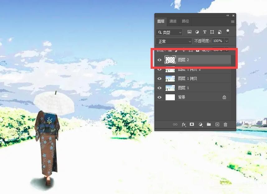 PS怎么新建图层，竟然有6种路径，后面几种用得比较多