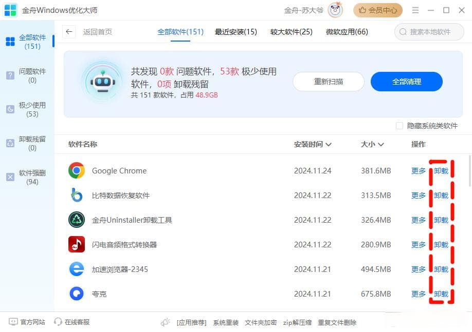 如何卸载软件？强力卸载流氓软件就看这五招！（2024全新）