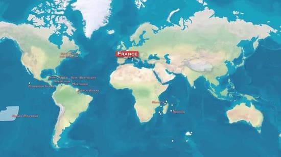 横跨13个时区，法国为什么被称为全球第五大国？