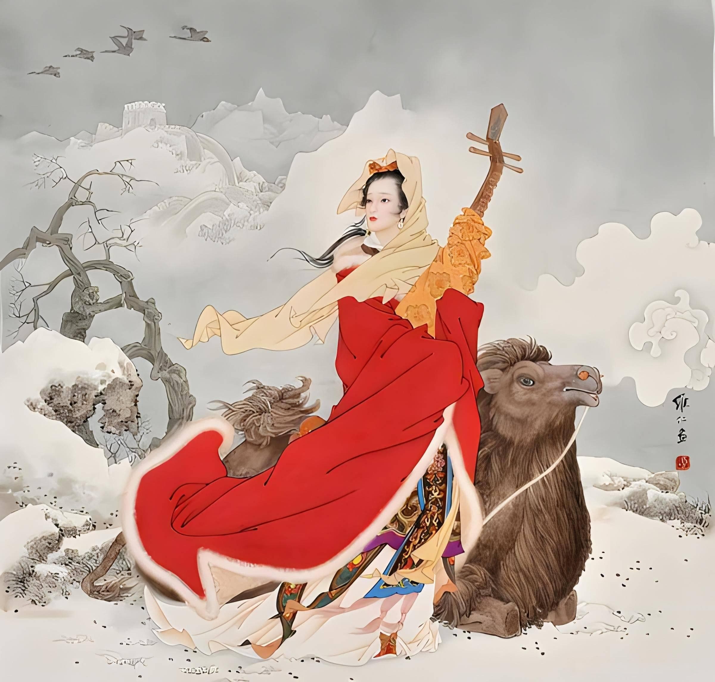 王昭君：和平的使者与文化交融的典范