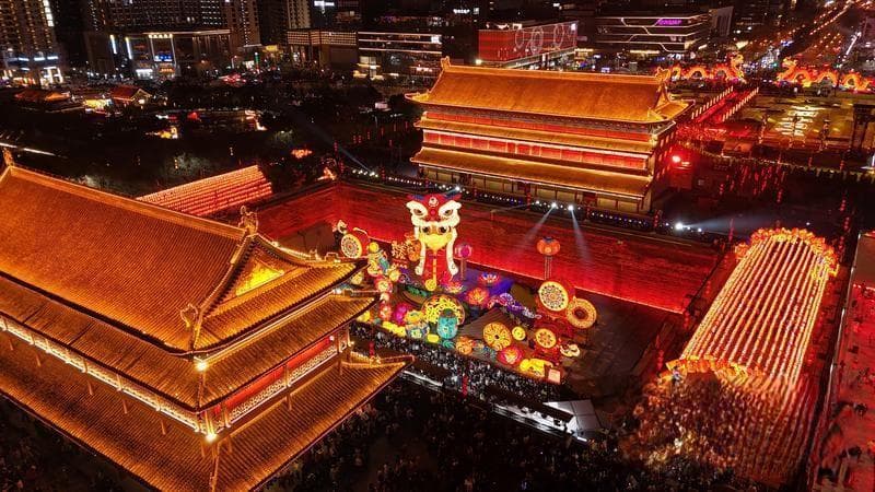 文化中国行|首个“非遗版”春节 西安榆林唱响非遗文旅“双城记”