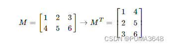 线性代数：矩阵知识点总结（jupyter）