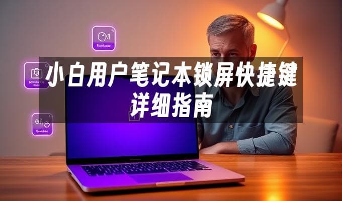 小白用户笔记本锁屏快捷键详细指南