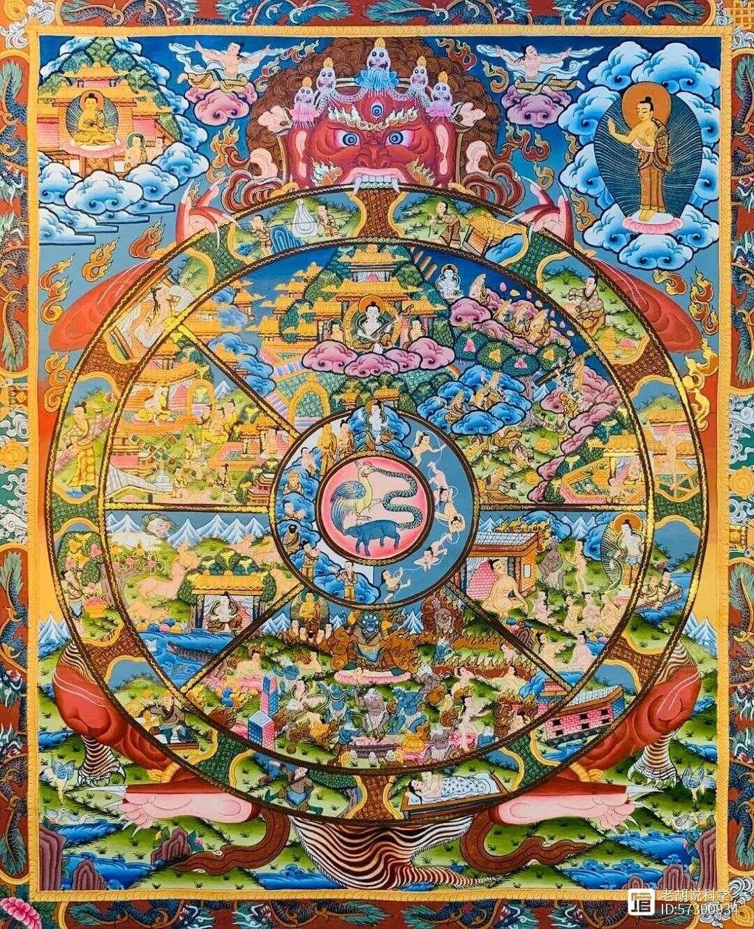 【原】佛陀的核心都集中在一幅图中：轮回不是宿命，而是每一刻的选择