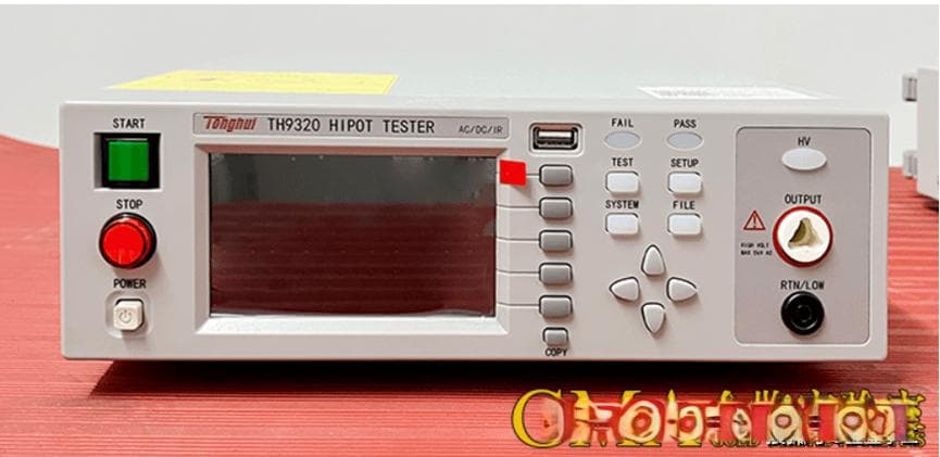 灯具耐压测试方法详解