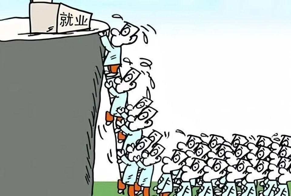 在‘卷’与‘躺’之间：当代大学生的就业困境与价值重构