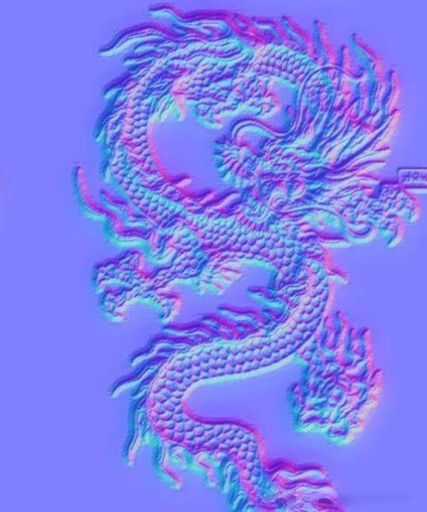 速通法线贴图