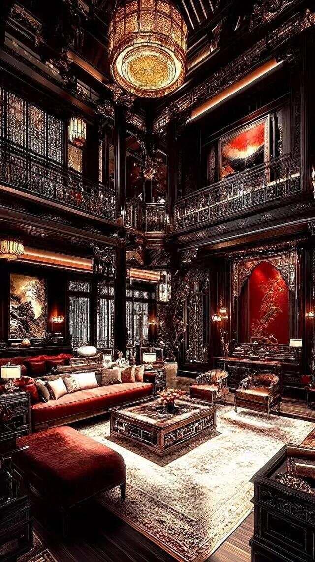 惊艳的新中式家装设计