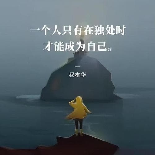 为什么我喜欢了孤独?