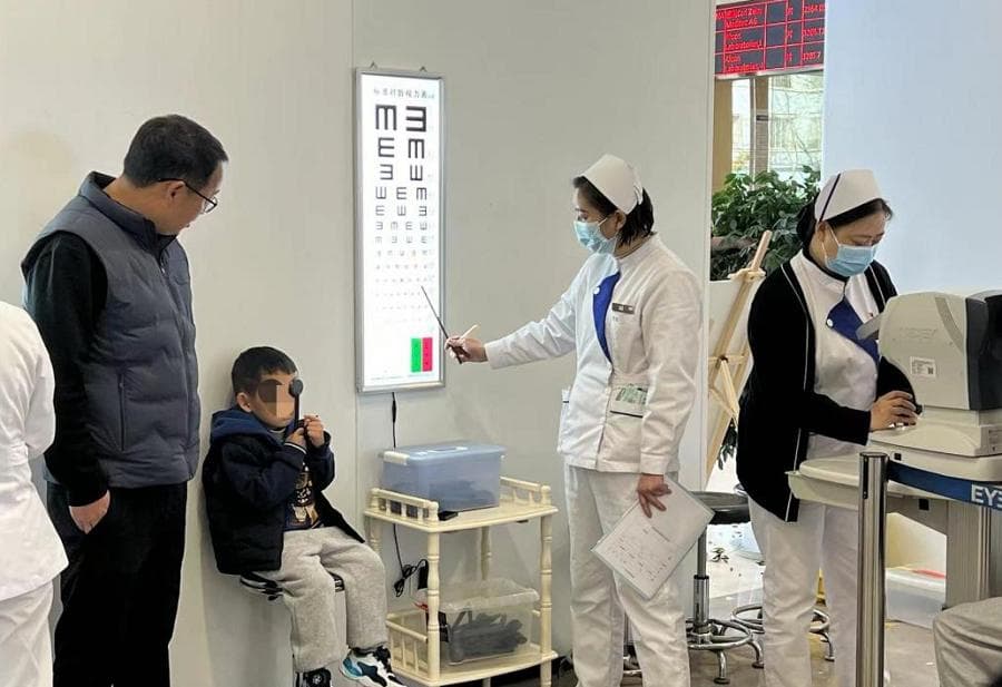 孩子近视多少度需要配戴眼镜？