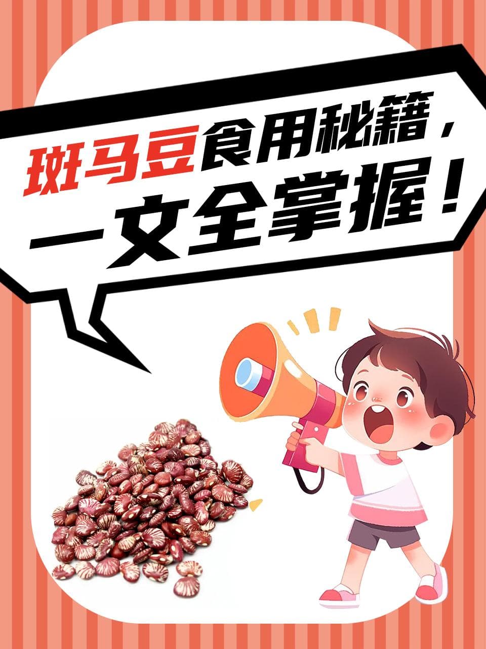 斑马豆食用秘籍，一文全掌握！