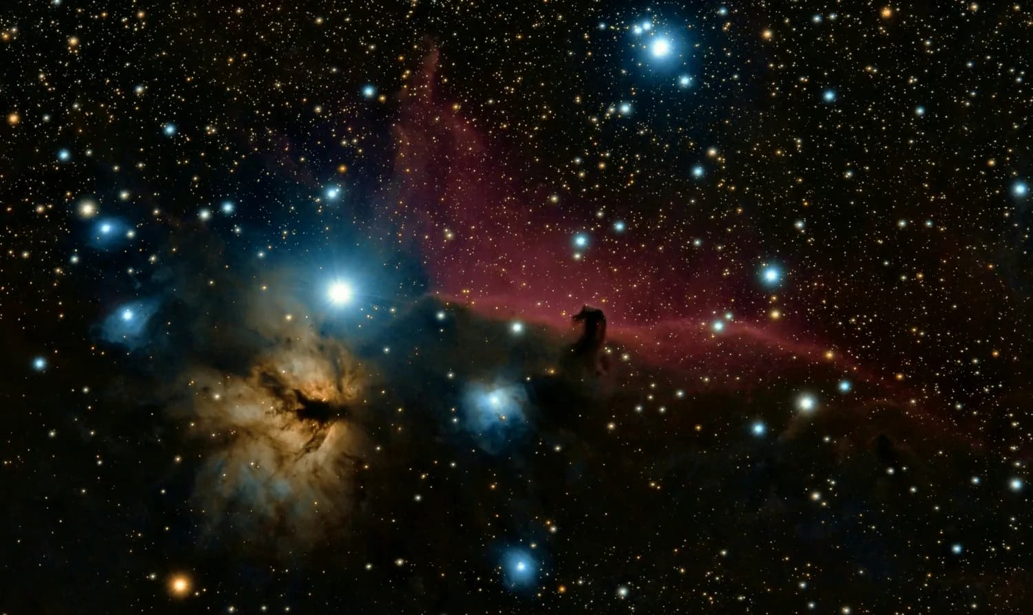 NASA镜头下的11大天文奇观：从马头星云到土星六边形