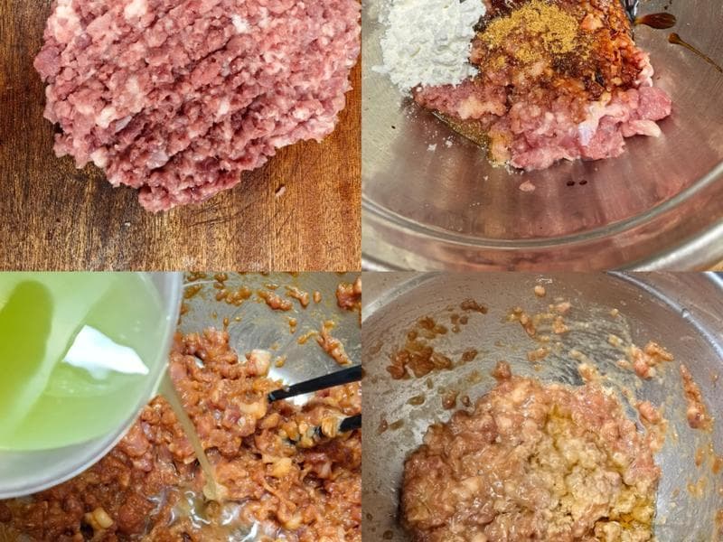大颗粒虾仁配鲜肉，教你煎出金黄脆底的完美生煎