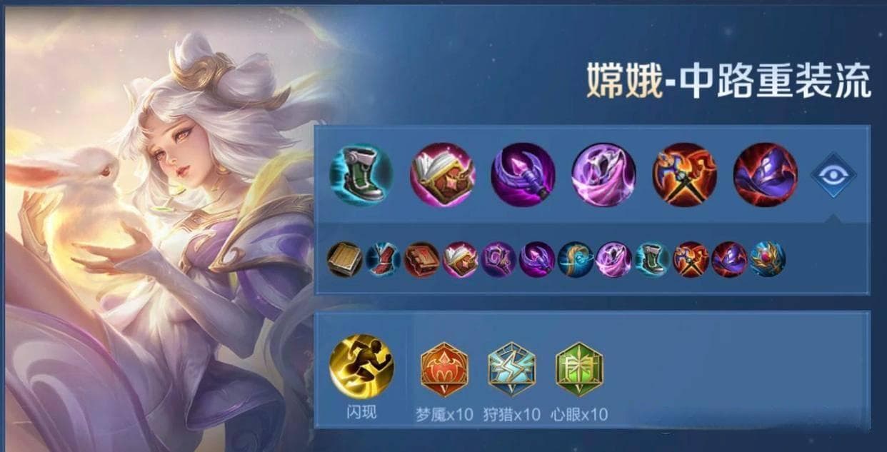 S38赛季中路嫦娥崛起：出装铭文与打法技巧全解析！
