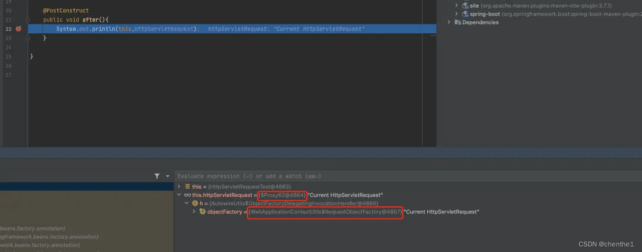 Spring中HttpServletRequest的注入机制解析