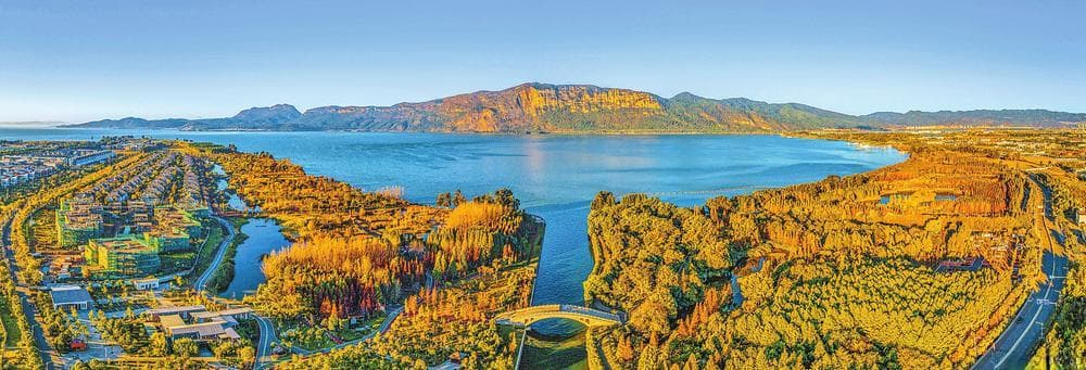 昆明滇池国家旅游度假区倾力打造滇池旅游黄金岸线