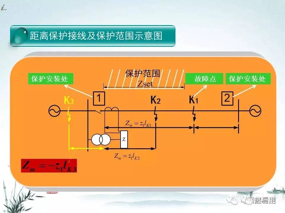 距离（阻抗）保护基本原理及特性
