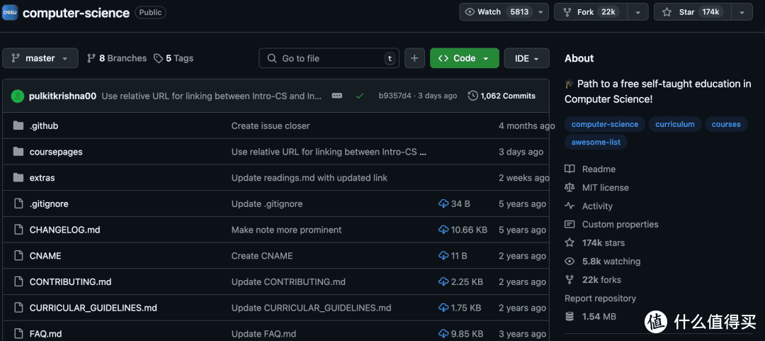 GitHub 300k 点赞！堪称最强计算机自学指南！