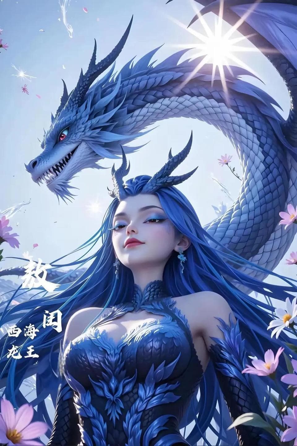 《哪吒2》西海龙王敖闰，裂空爪划破国漫天花板，姐才是龙族顶流！