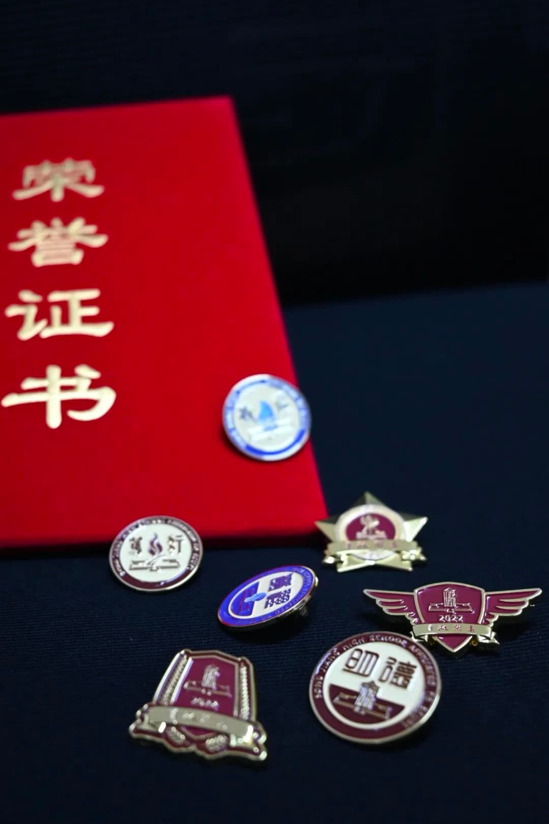 华政附高校园纪念徽章首发，集齐后可以召唤……