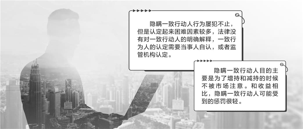 瞒天过海成本低 “一致行动人”认定难题待解