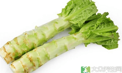 莴笋的营养和功效