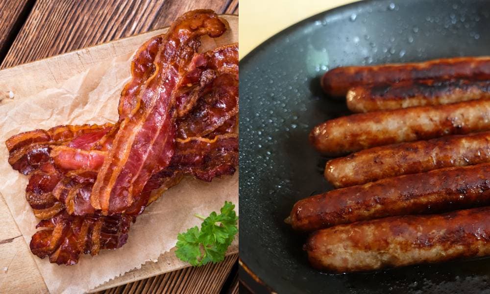 早餐食火腿香肠增致癌风险 毒物专家推1种「天然解毒剂」 1招煎香肠更健康