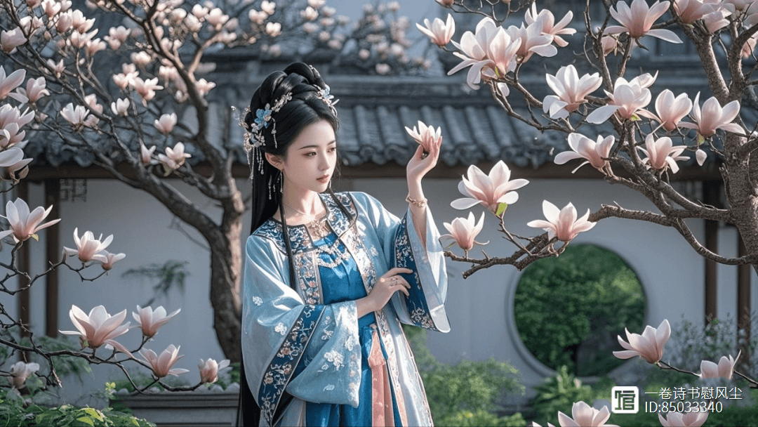 十首描写玉兰花的古诗词：从明代到清代，文人墨客笔下的绝美意境