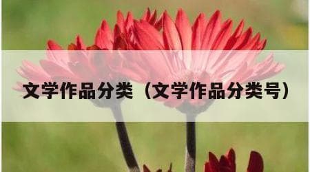 文学作品分类（文学作品分类号）