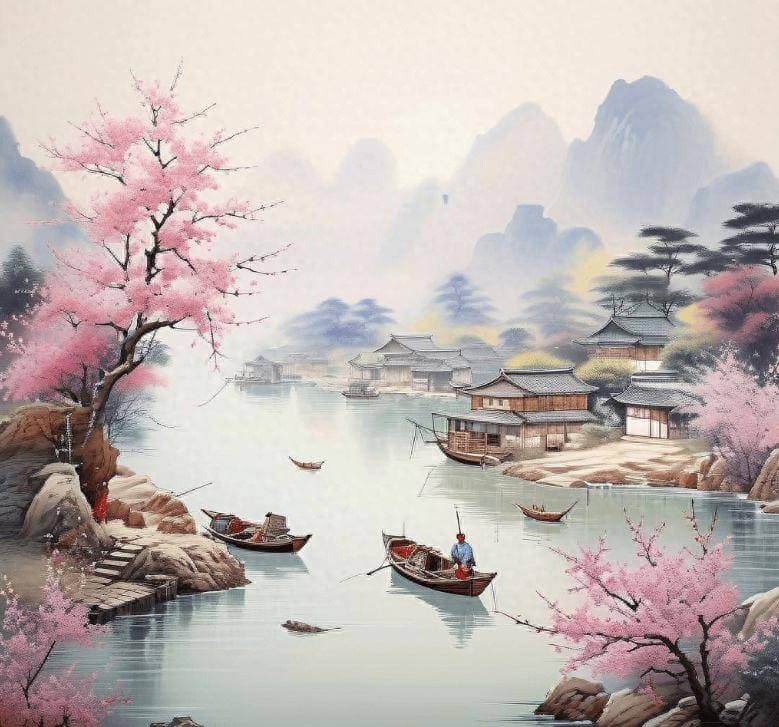 读王维的《桃源行》，探寻那片神秘的世外桃源