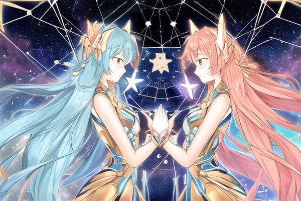 天秤座与双子座：星座配对解析婚姻的火花还是挑战