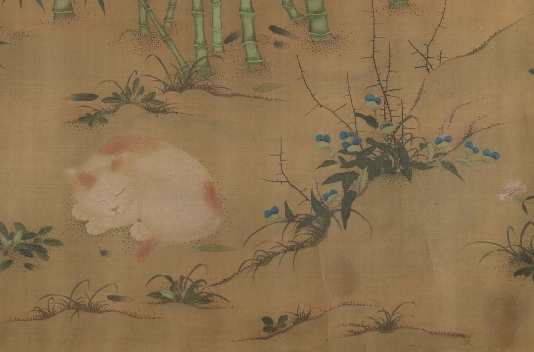喵趣横生——观复猫钻进古画游雅集：古人养猫用铲屎官吗
