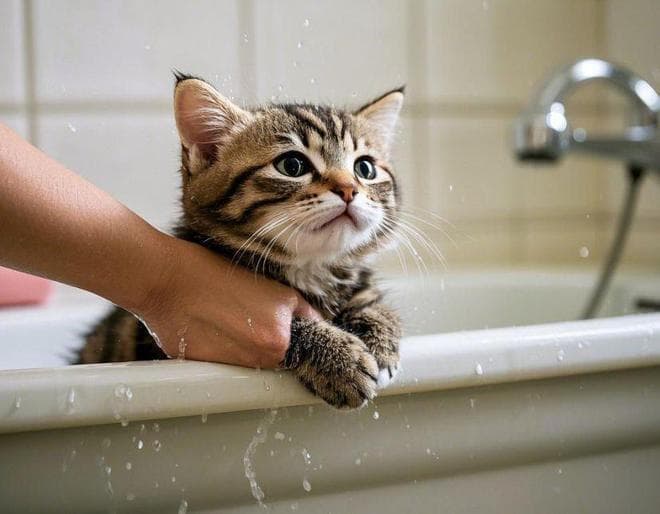 猫咪清洁护理全攻略：从日常梳理到洗澡频率