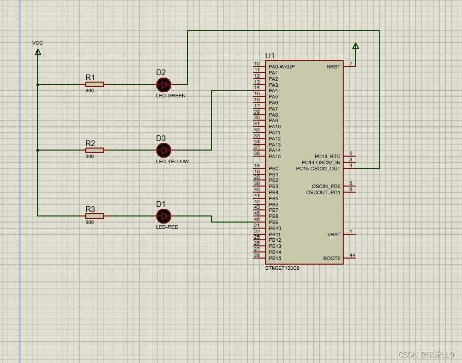 学习STM32控制LED灯亮灭