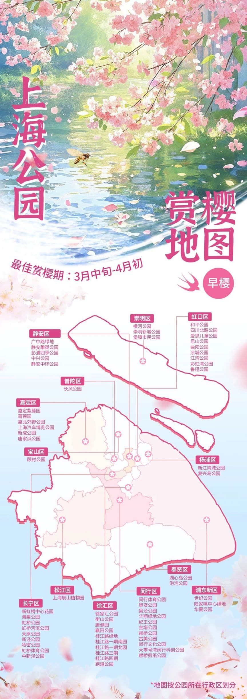 上海十大赏樱花的地方推荐