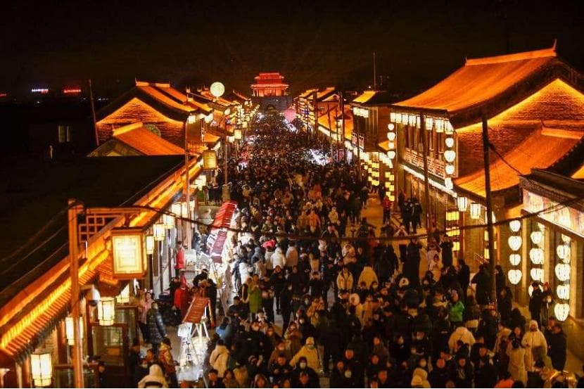 辽宁葫芦岛：冬季文旅热潮涌动