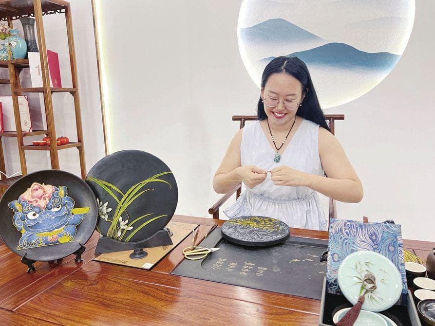 齐河“00后”女孩杨政玉： 指尖掐出非遗之美