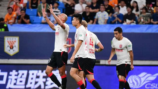 成都蓉城5-1大胜青岛海牛，费利佩2传1射罗慕洛梅开二度！