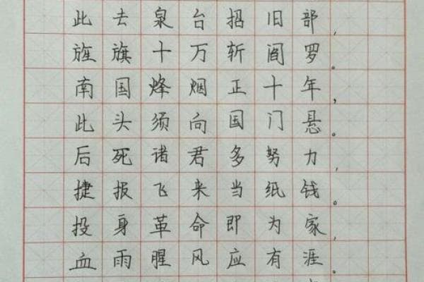 深入探讨汉字的笔画数量与书写技巧
