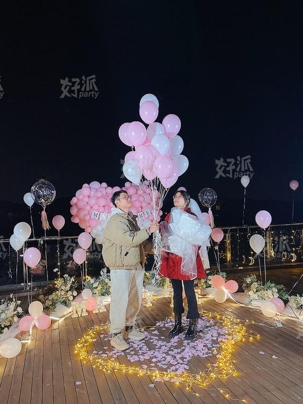 杭州生日宴会布置，杭州餐厅生日布置