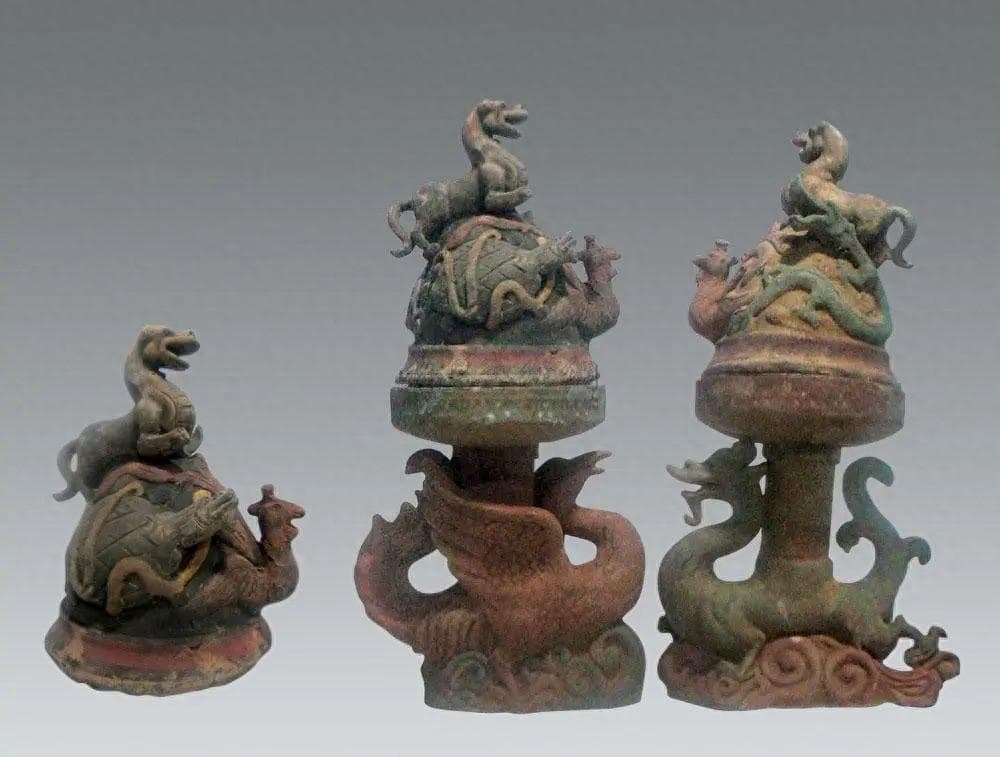 青龙白虎玄武朱雀：四大神兽的真正寓意与风水应用
