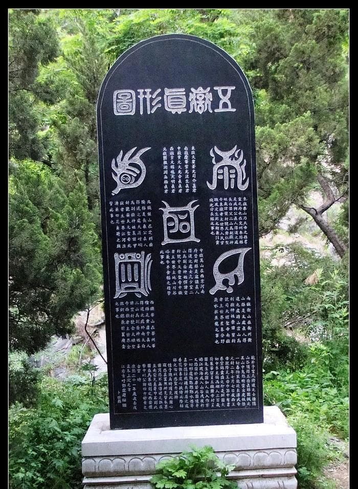 五岳真形图：道教文化中的神秘符号系统