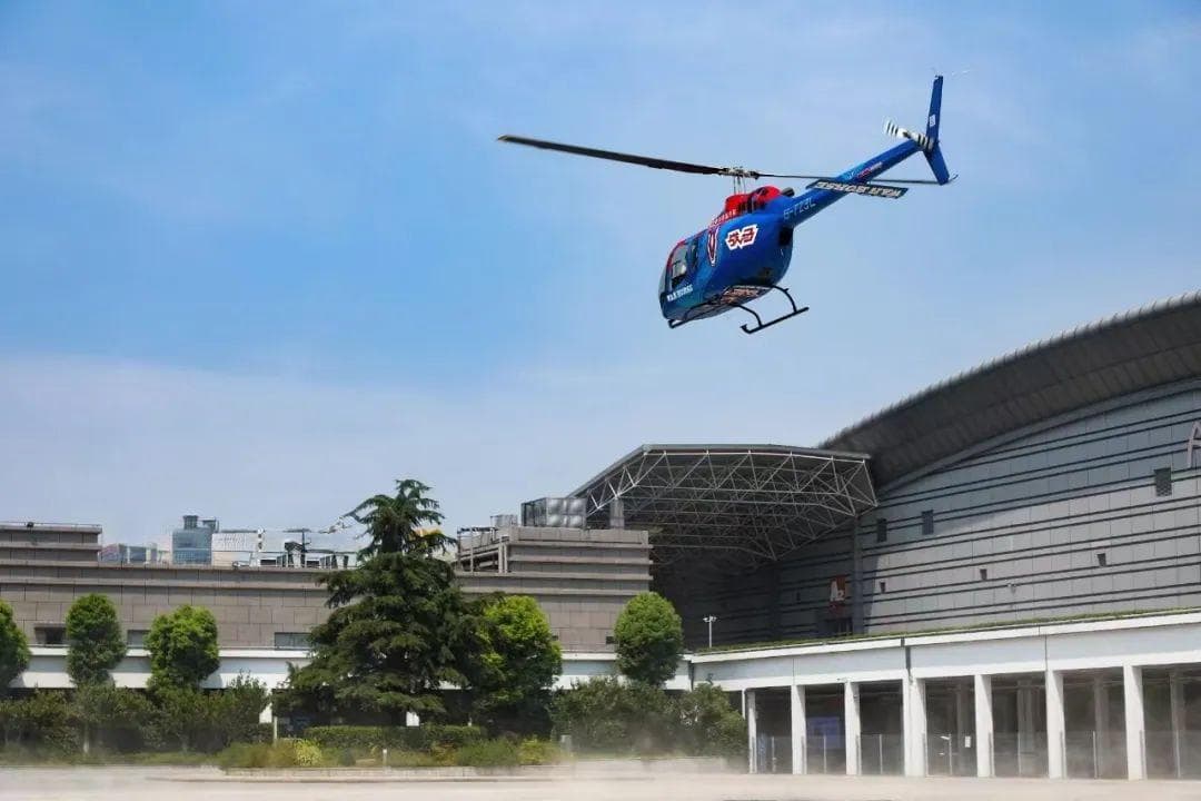 全国首条低空城际航线即将开通 从昆山打“飞的”30分钟内可到上海浦东机场