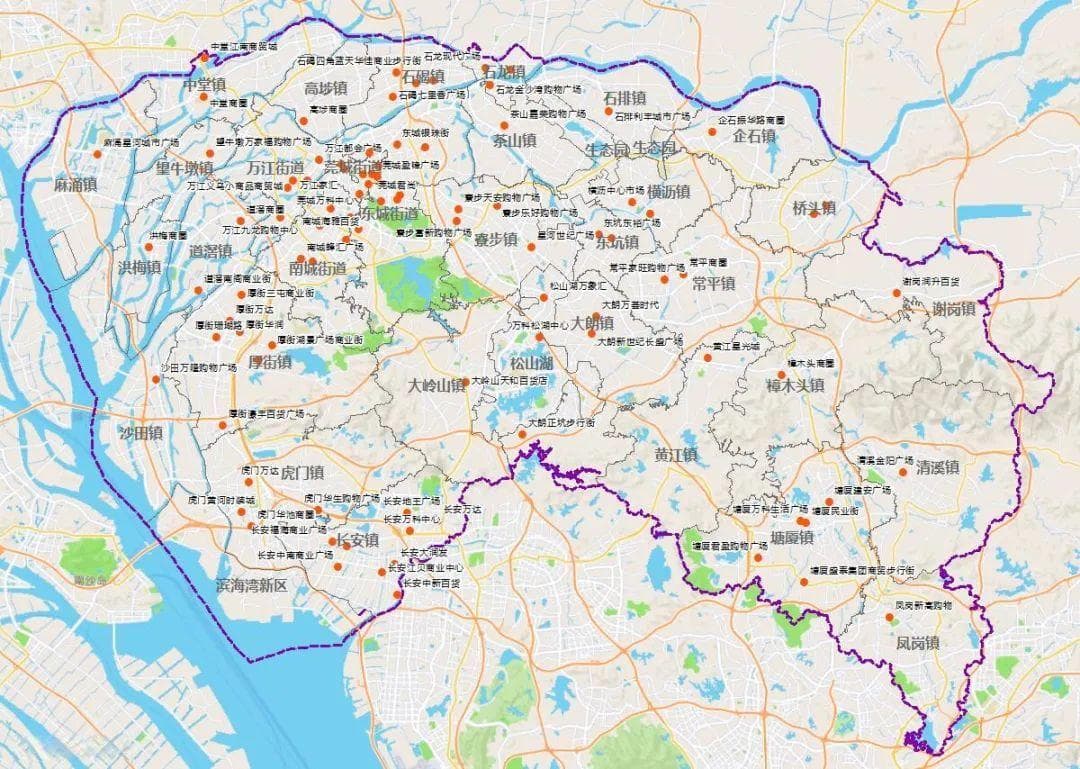 商圈“排行榜”出炉！东莞市商圈活力研究报告