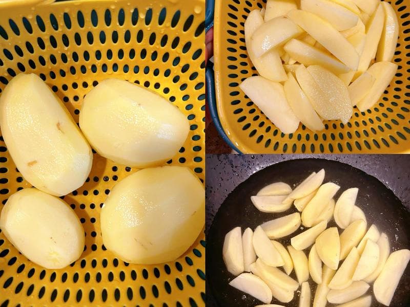 简易版炸薯角，炸土豆（空气炸锅）
