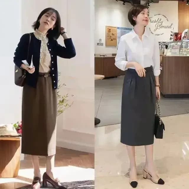 裤子和裙子到底是穿松还是穿紧好？达人示范告诉你答案，照穿也美