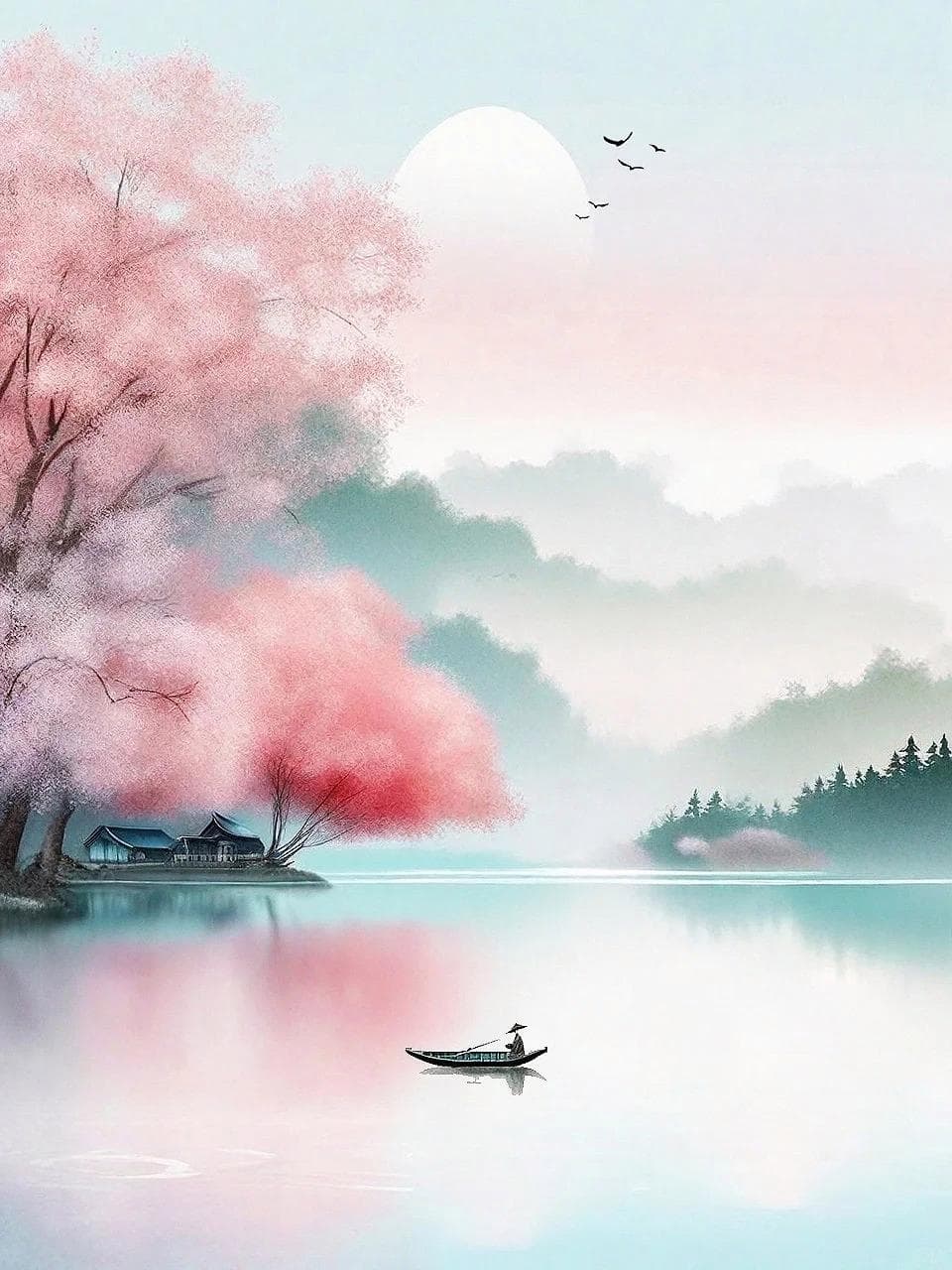 但愿长闲有诗酒，一溪风月共清明。35句悠闲诗词：松弛感十足