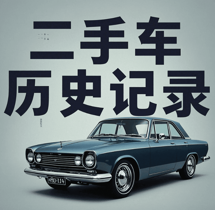 二手车五大历史记录查询方法，一部手机就能搞定，你还不知道吗？