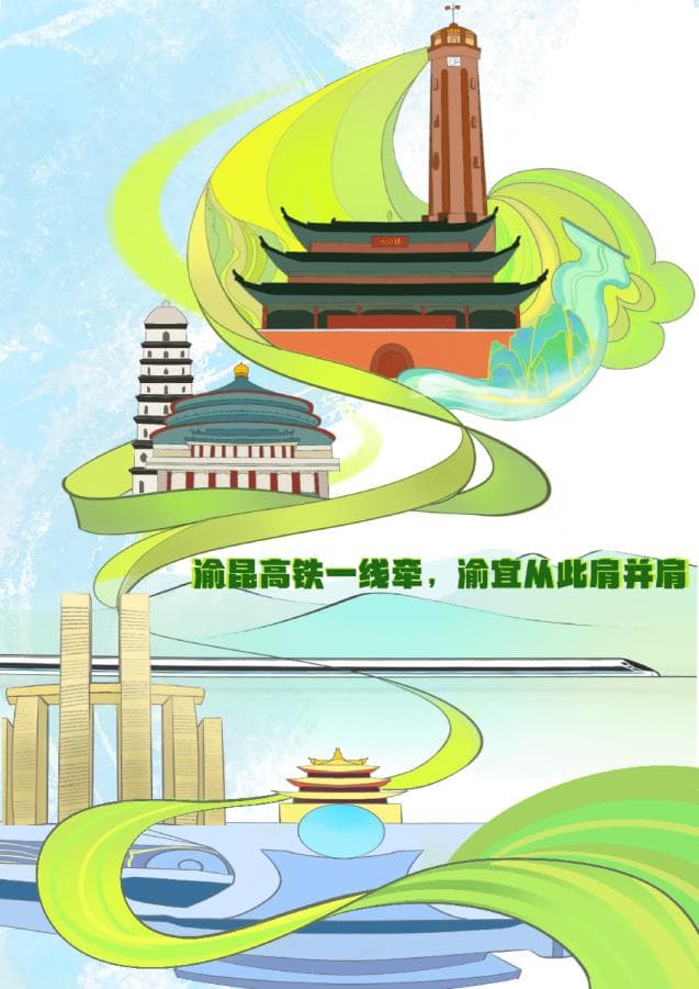 “八纵八横”渝昆高铁渝宜段开通，重庆至宜宾缩至48分钟