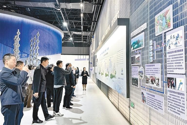观摩团走进西安深入了解西安市节水及再生水利用配置亮点经验